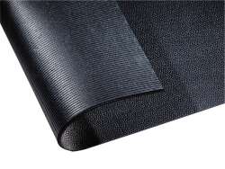 m&sup2; Rollenware R10 mit Gewebeeinlage, 10 mm stark, 165 cm breit