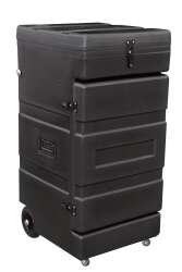 Growi® Kunststoff-Sattelschrank, schwarz, ca. 600 B x...