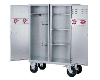 Growi® Turnierschrank Classic, fahrbar, ca. 120 x 60 x 190 H cm