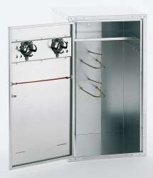 Growi® Sattelschrank 150x60x60 cm, mit Growi Sattelhalter und Zylinderschloss