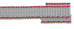 Growi&reg; SuperLine Breitband, 10 mm, 4 ASL, 200 m rot/wei&szlig;