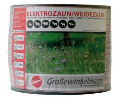Growi&reg; SuperLine Breitband, 20 mm, 8 ASL, 200 m rot/wei&szlig;