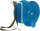 Weidezaunhaspel Standard, blau, mit Tragegestell und Gurt
