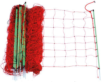 Euronetz "Ernteschutz" 65 cm H, 50 m L , mit Doppelspitze