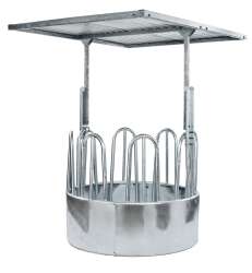 Dach f&uuml;r Rundraufe 230 cm, - Bausatz -