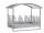 Growi® Quaderraufe "Comfort-Line Plus", 2 x 3 m - 14 Fressplätze Pferdefressgitter