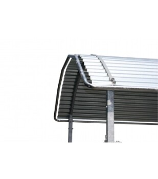 Dachkantenschutzbügel umlaufend , für Raufe 2000 x 3000 mm