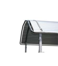 Dachkantenschutzb&uuml;gel umlaufend , f&uuml;r Raufe 2000 x 3000 mm