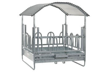 Quaderraufe "Comfort-Line" Basic, mit Palisadengitter  2 x 3 m