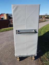 Growi Profi-Schutzhaube f. Turnierschrank Accento, Bisonyl-Planengewebe, Farbe: Grau