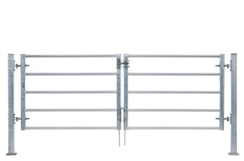 Doppeltorverschluss, für Growi-Comfort Line Weidetor