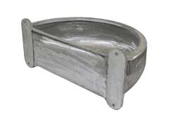 Growi&reg; Aluminium-Pferdetrog, Aluminium-Druckguss