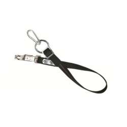 Anbindegurt aus Nylon, 70 cm lang, Farbe: schwarz