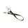 Anbindegurt aus Nylon, 70 cm lang, Farbe: schwarz