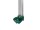 Growi® Rohrleitungsschutz, aus verzinktem Stahlblech, 800x80x80x2mm