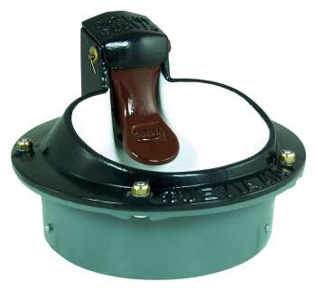 Suevia Tränkebecken 41a beheizbar, mit Druckzunge, 80 Watt / 24 Volt