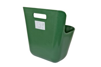 Universalfuttertrog, 13 Liter, grün, Abmessungen (B/H/T): 365 x 380 x 280 mm