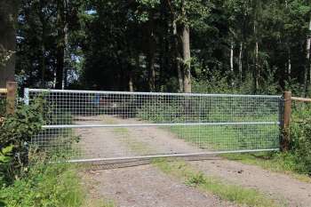 Growi® Weidetor verzinkt Typ 8 C-Profile, Comfort Line 250 B x 110 H, GM-Füllung