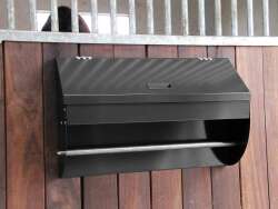 Boxenschrank Spinni, pulverbeschichtet; Farbe: gr&uuml;n und schwarz