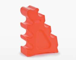 Horseblock, Farbe: Grün, Blau und Rot