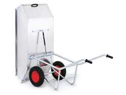 Growi&reg; Alu-Kippkuli 450 Liter, mit Aluminiummulde