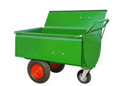 Growi&reg; Futterwagen 200 Liter LL lackiert, mit Deckel