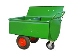 Growi&reg; Futterwagen 200 Liter LL pulverbeschichtet,...