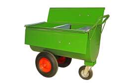 Growi&reg; Futterwagen 180 Liter LL pulverbeschichtet,...