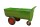 Growi® Futterwagen 250 Liter LL pulverbeschichtet, mit Trennwand u. Mineralbehälter