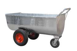 Growi&reg; Futterwagen  250 Liter  LL  verzinkt