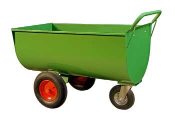 Growi® Futterwagen  400 Liter  LL  pulverbeschicht