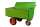 Growi® Futterwagen 400 Liter LL pulverbeschichtet, mit Deckel u. Mineralbehälter