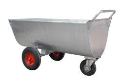 Growi&reg; Futterwagen  600 Liter  LS  verzinkt