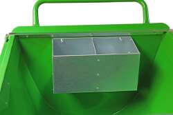Growi&reg; Mineralbeh&auml;lter f&uuml;r Futterwagen, verzinktes Blech