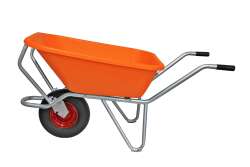 Growi® Compactkarre ca. 120 Liter, mit verzinktem Untergestell, versch. Farben