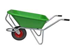 Growi® Compactkarre ca. 120 Liter, mit verzinktem Untergestell, versch. Farben