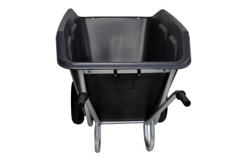 Growi® Compactkarre ca. 500 Liter, kippbar, mit verzinktem Untergestell