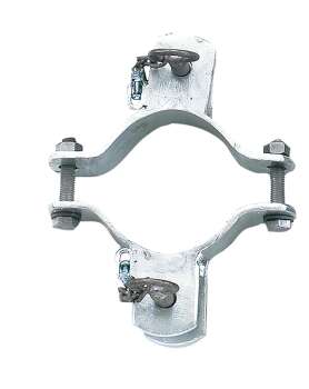 Growi® Montageschelle, 102 mm, Halter 90° 2-fach gegenüberliegend