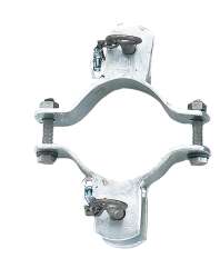 Growi&reg; Montageschelle, 102 mm, Halter 90&deg; 2-fach...