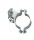 Growi® Montageschelle, 102 mm, Halter einfach