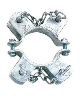 Growi® Montageschelle, 102 mm, Halter vierfach