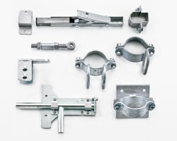 Growi&reg; Montageschelle, 102 mm, mit Riegelhalter zweifach
