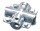 Growi® Kreuzschelle, 1 1/2" x 1 1/2" Zoll