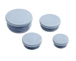 Kunststoff-Stopfen, mit Lamellenhals 42,4 mm Durchmesser