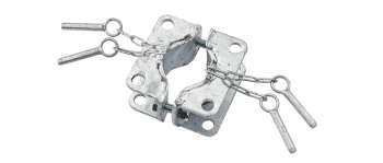Growi® Montageschelle, 60 mm, Halter 4-fach