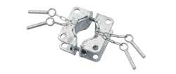 Growi&reg; Montageschelle, 60 mm, Halter 4-fach