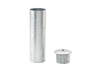 Growi® Einbauhülse, für Rundrohrpfosten 76 mm