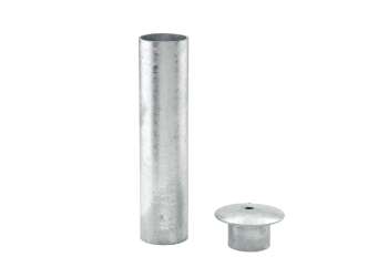 Growi® Einbauhülse, für Rundrohrpfosten 60 mm