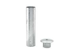 Growi&reg; Einbauh&uuml;lse, f&uuml;r Rundrohrpfosten 60 mm