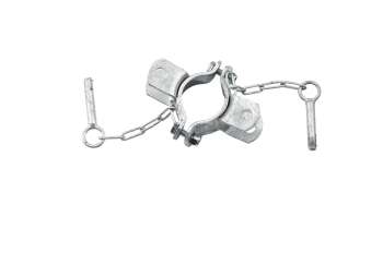 Growi® Montageschelle, 76 mm, mit zwei Haltern, gegenüberliegend